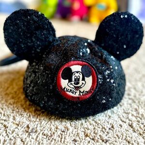 Disney Loungefly Mouseketeer Sequin Crossbody Purse